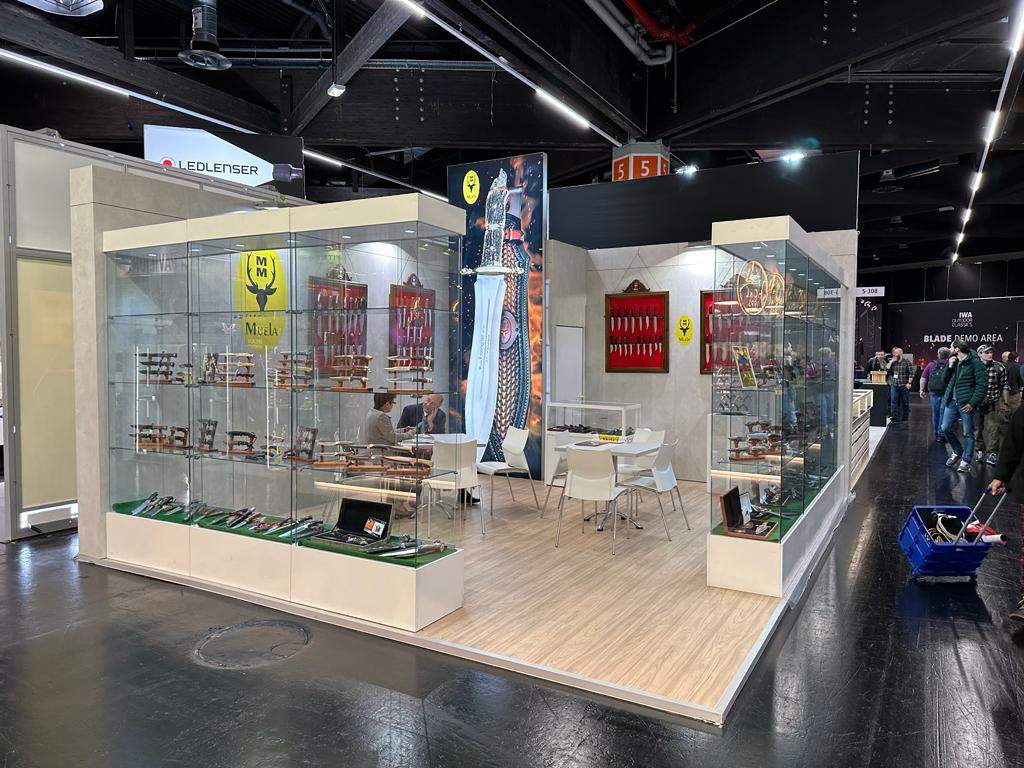 Muela en la feria IWA 2024. Del 29 de febrero al 3 de Marzo en Nuremberg, Alemania
