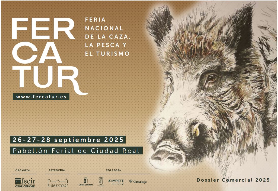 Muela en Fercatur 2025. Feria Nacional de la Caza, Pesca y Turismo.