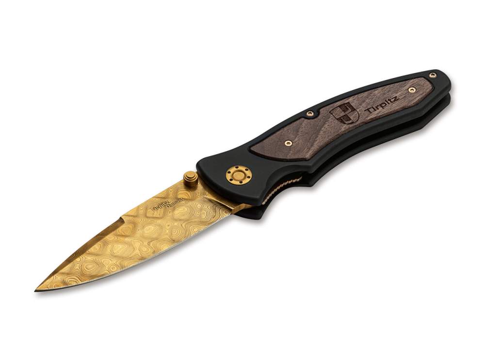 Nuevas navajas Böker Tirpitz-Damascus Gold