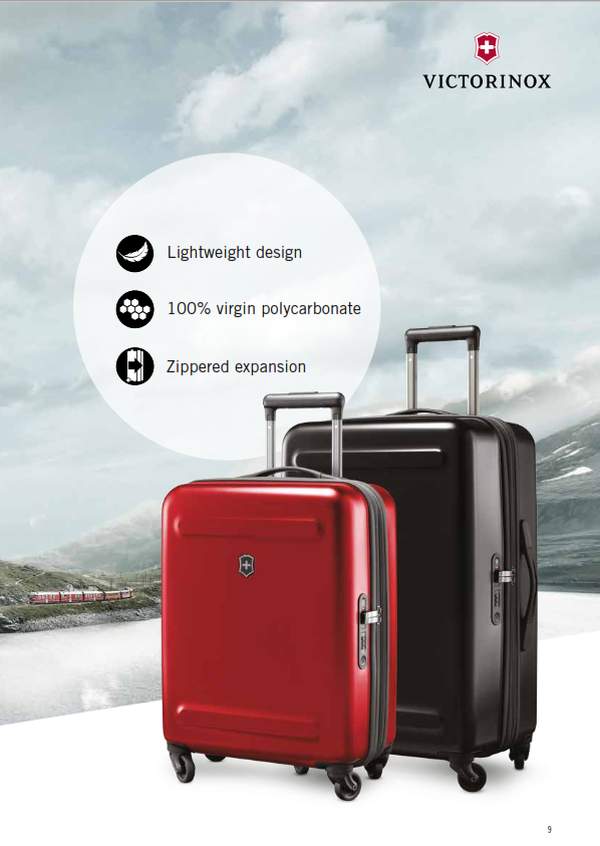 Catálogo maletas Victorinox 2018