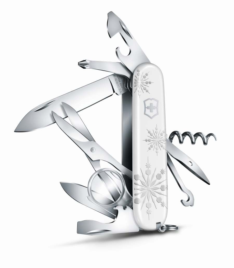 Navaja de bolsillo Explorer White Christmas de Victorinox