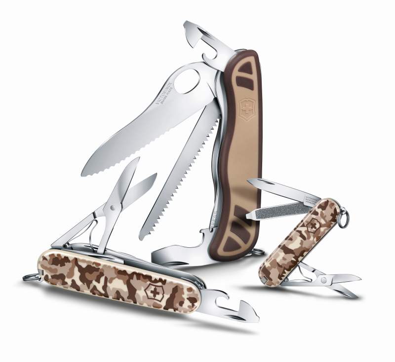 Navajas de bolsillo serie "camuflaje desierto", Victorinox