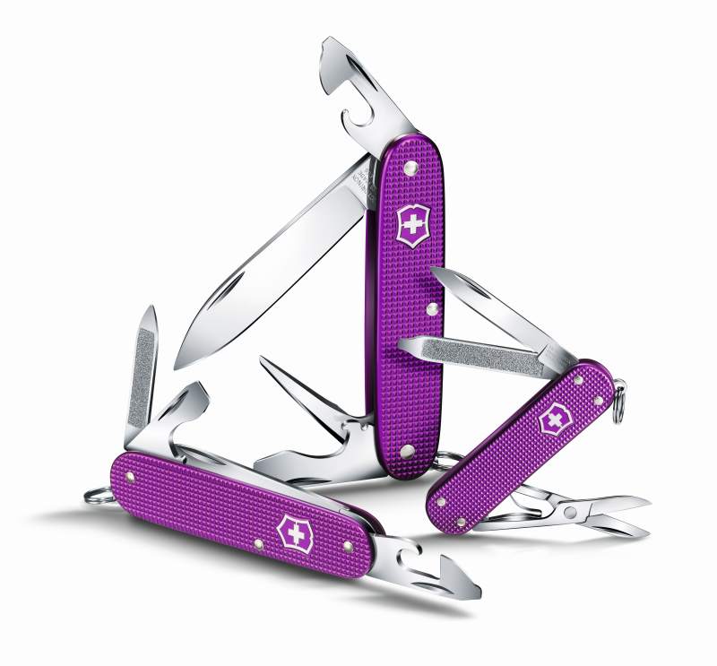 Navaja Victorinox edición limitada 2016, Orchid Cadet Alox - Imagen 3
